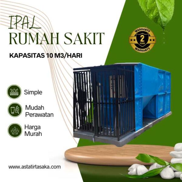 IPAL Rumah Sakit 10 m³