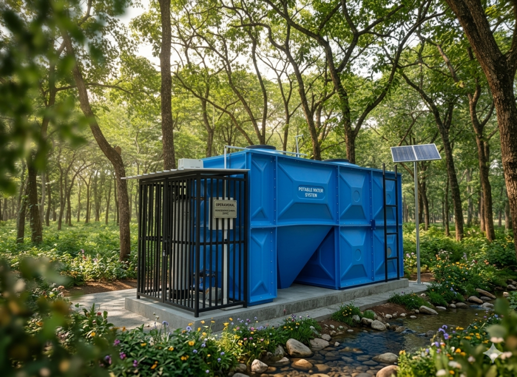 IPAL MBG modern sebagai sistem pengolahan limbah dapur skala besar yang efisien dan ramah lingkungan