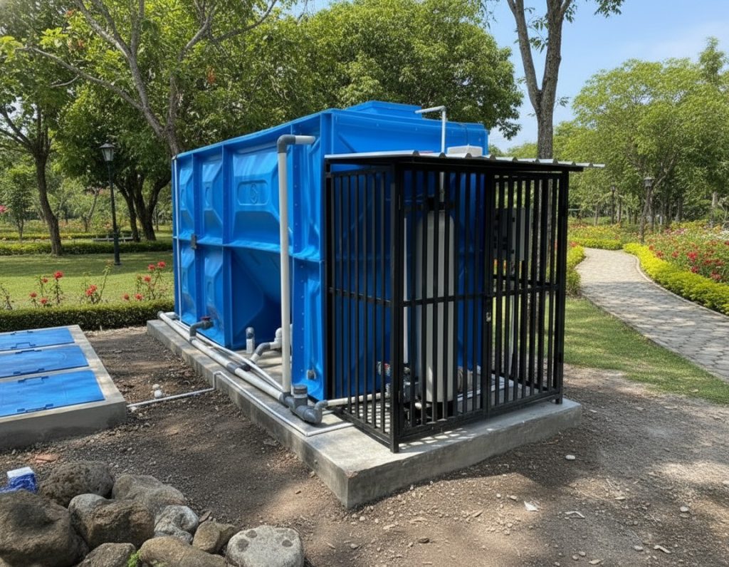 peran IPAL MBG pada dapur makan bergizi gratis dalam pengolahan limbah