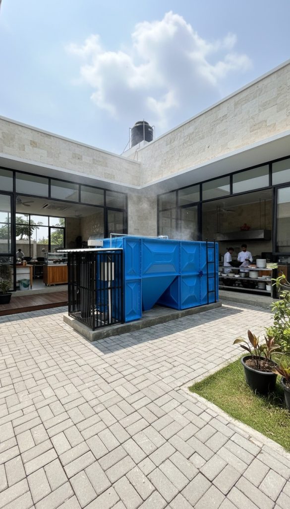 standar ipal dapur mbg untuk pengolahan limbah dapur program makan bergizi